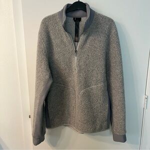 Lululemon Athletica Men’s Tundra Trek 1/2 Zip / 1/4 Zip Sherpa Pullover